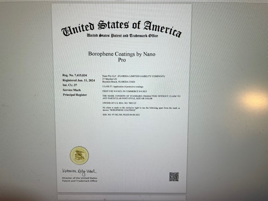 BOROPHENE™ — USPTO TRADEMARK